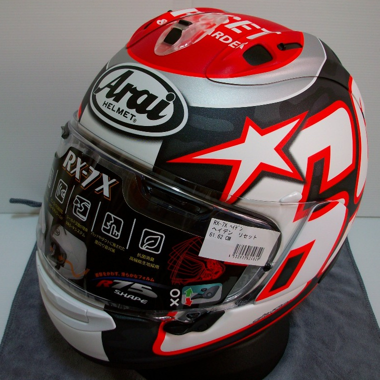 9成9新 Arai RX7X Nicky Hayden