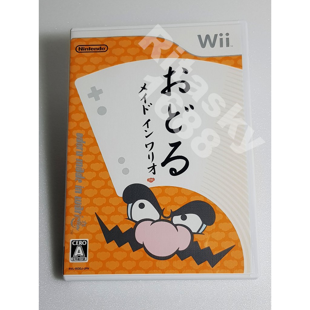 Wii Wario日版日文 原版遊戲片 瓦力歐 馬力歐 瑪利歐 多人同樂 派對 Nintendo 任天堂