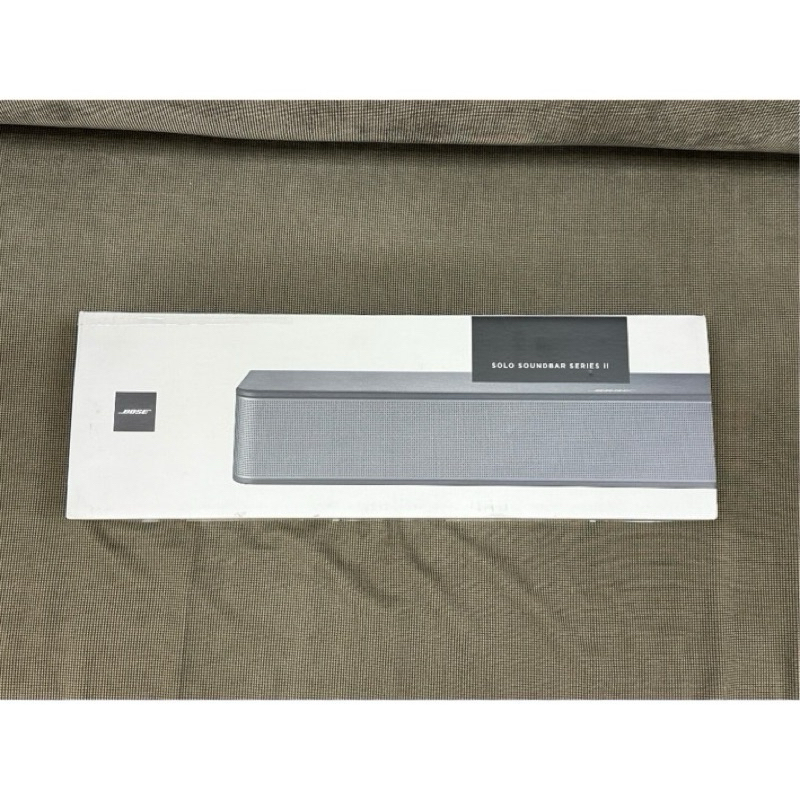 【幸福旗艦店】福利品 BOSE Solo II Soundbar 電視音響系統
