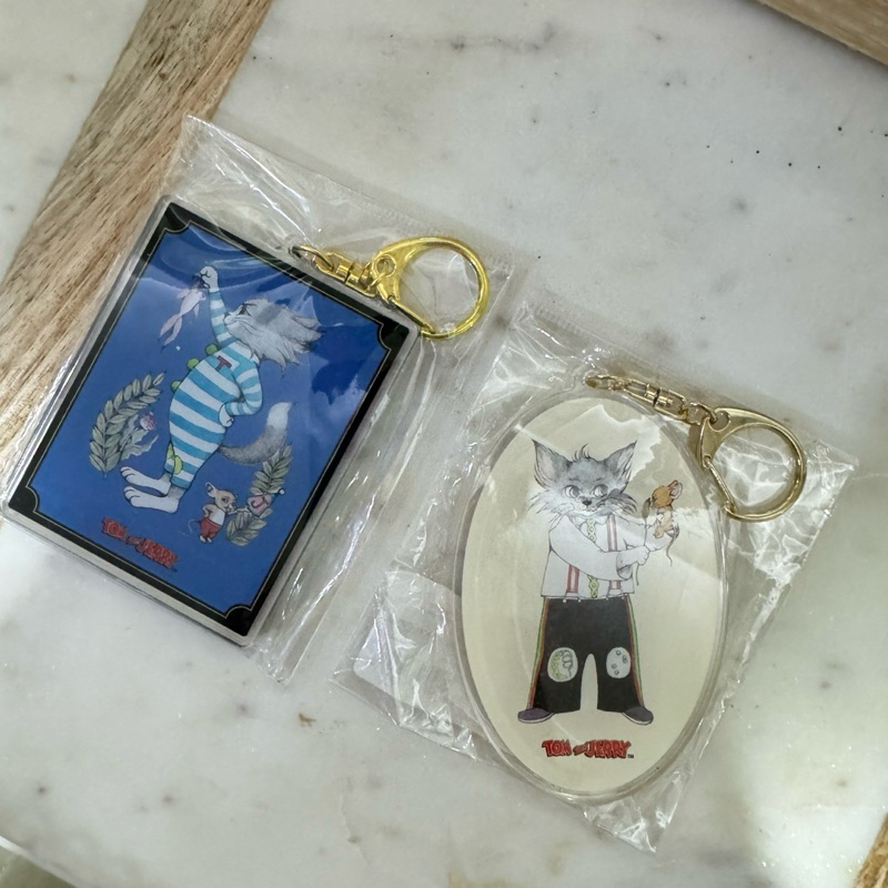❤️全新現貨❤️日本帶回 樋口裕子 湯姆貓與傑利鼠聯名 鑰匙圈 吊飾