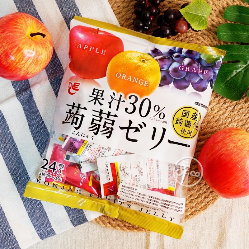 《松貝》ACE綜合果凍24入-蘋果&amp;橘子&amp;葡萄