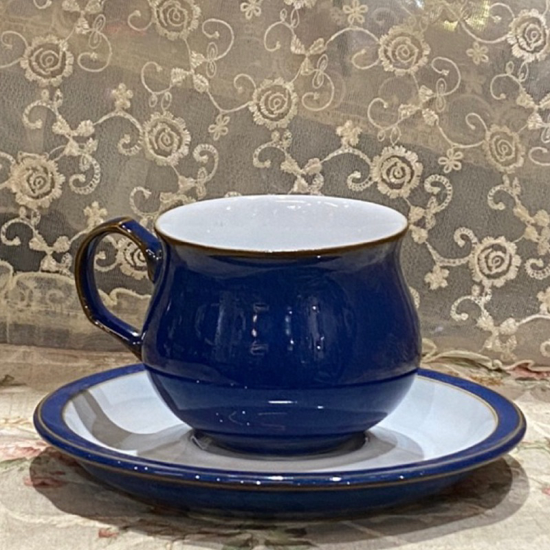 ❤️ 英國Denby帝國藍咖啡杯盤 英國製造原裝進口 1809百年經典品牌 獨家工藝技術超高品質 居家與時尚完美融合設計
