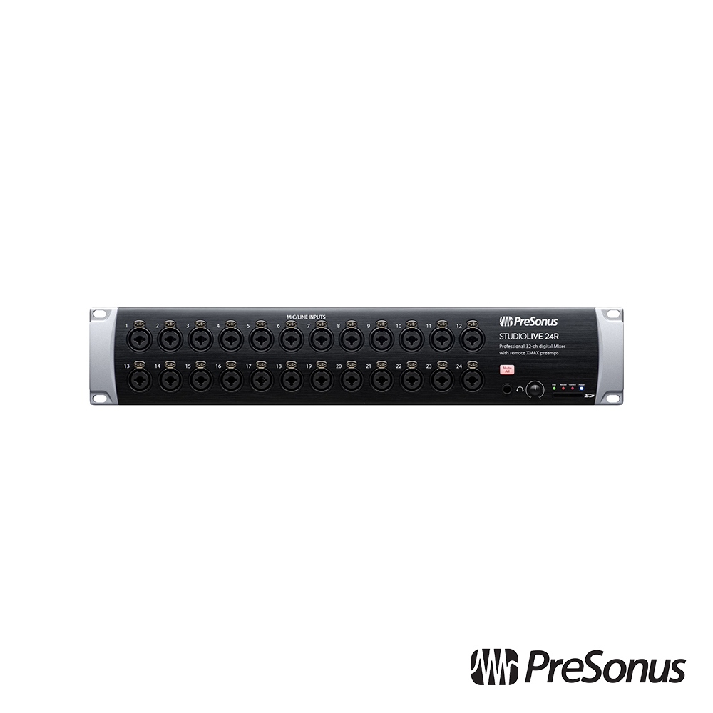 PreSonus StudioLive 24R 24軌 數位 麥克風 前級 2U Rack 版 公司貨