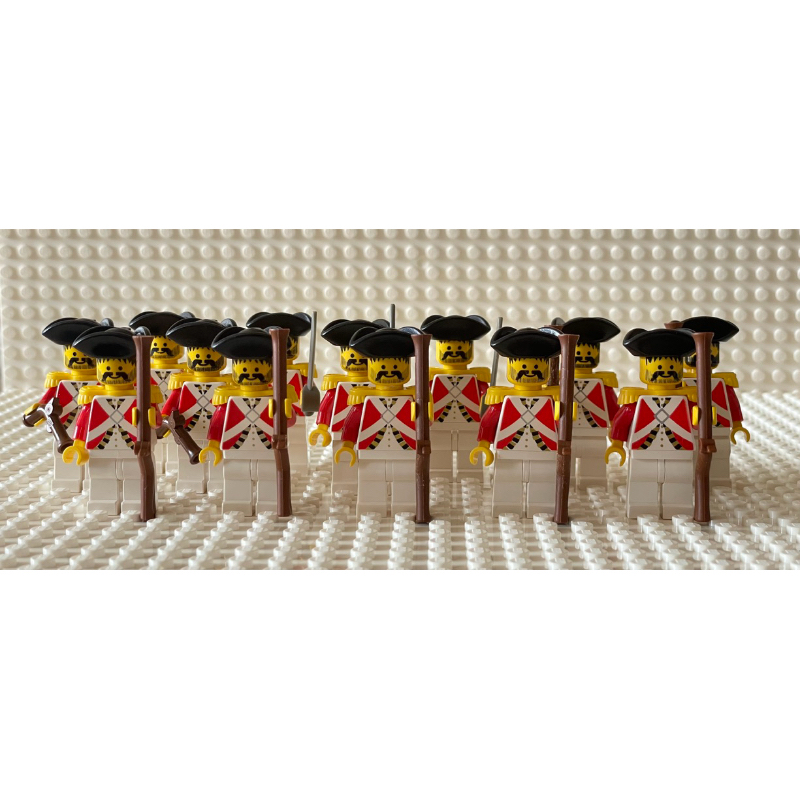 LEGO樂高 海盜系列 絕版 二手 6271 官兵 人偶 徵兵