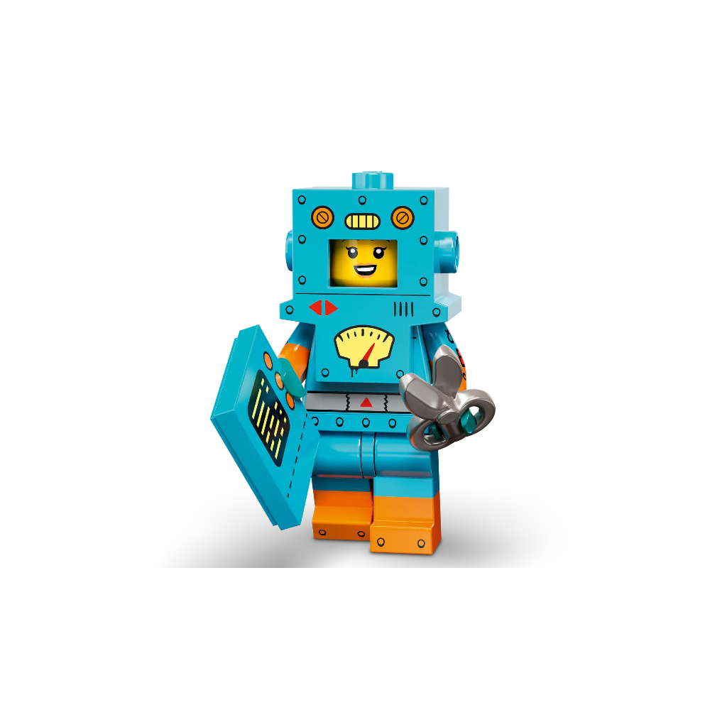 【MiniFun】 LEGO 71034 第23代人偶包, 6號 機器人