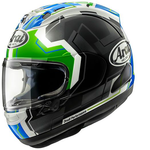 Arai RX-7X 全罩 安全帽 賽車帽 選手帽 彩繪 REA SB2 GREEN -【萬勝騎士裝備】