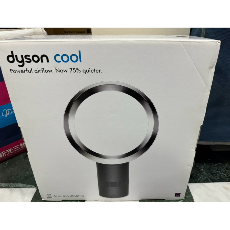 二手～無扇葉風扇Dyson AM06 Desk Fan 300mm -黑色