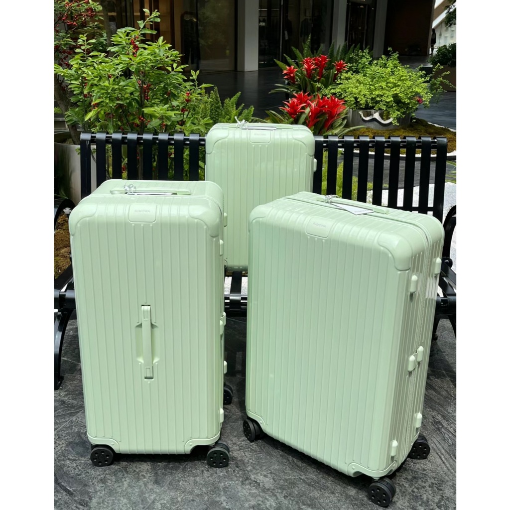 99成新（2024新款）RIMOWA 33寸 Trunk Plus 行李箱 薄荷綠 托運箱 83280761