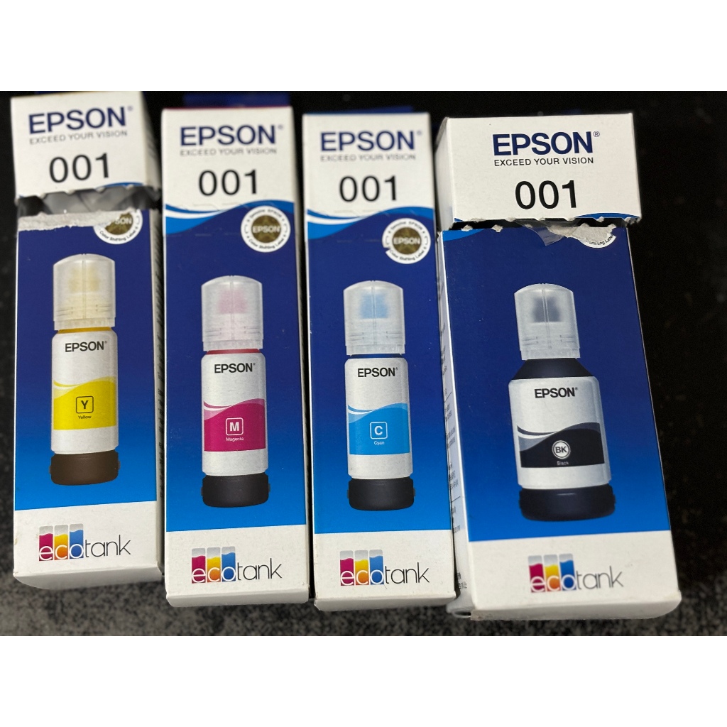 EPSON原廠001 C13T03Y100 200 300 400 適L4150 L4160 L6170 L4260