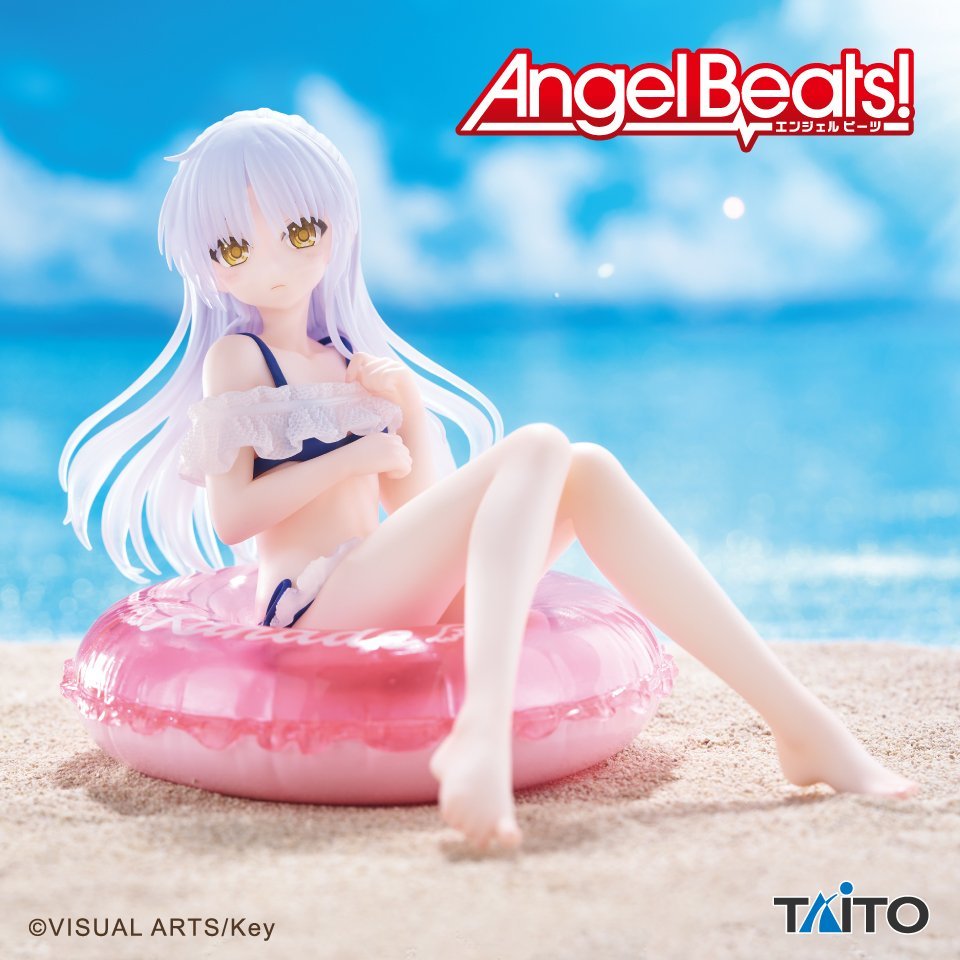 🔥鹿本🔥全新 日版 景品 TAITO Angel Beats! Aqua Float Girls 立華奏 泳圈 公仔