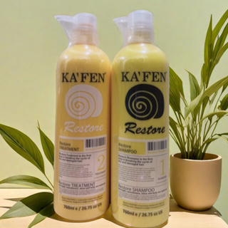 領卷免運 KAFEN 卡氛 還原酸蛋白系列 蝸牛極致洗髮精/護髮素 760ml KAFEN 卡氛