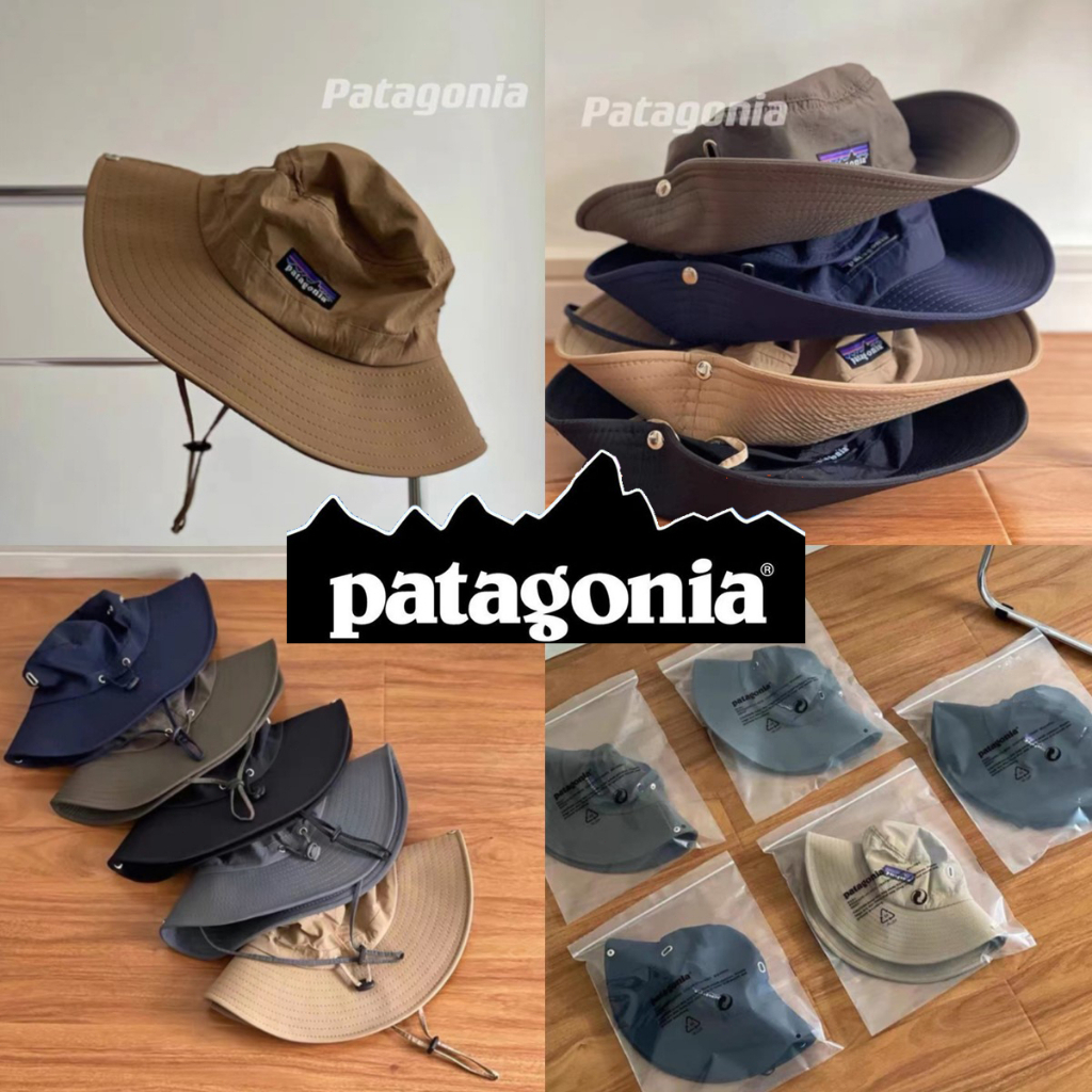 『WS』 🔥 Patagonia漁夫帽 巴塔漁夫帽 遮陽帽 露營帽 戶外釣魚帽 登山帽 休閑帽 情侶帽