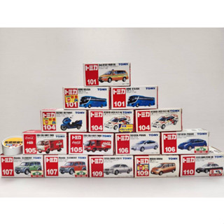【舊藍標】TOMICA 101~110號 豐田 三菱賽車 本田 日產休旅車 轎車 警車 日野巴士 鈴木重機 可口可樂貨車