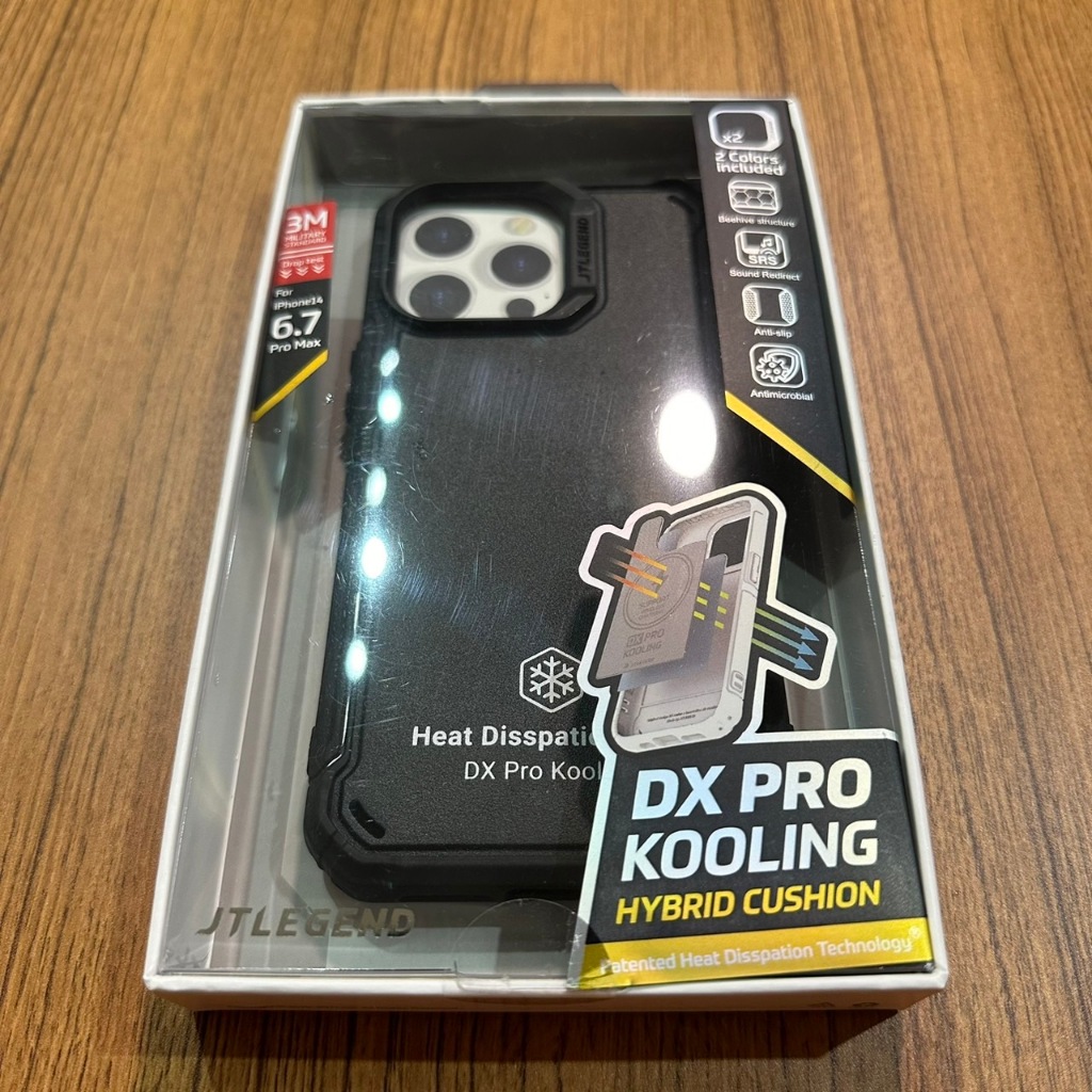 JTLEGEND DXPro Kooling iPhone14 Pro MAX 散熱軍規殼 手機殼 二手 8.5成新