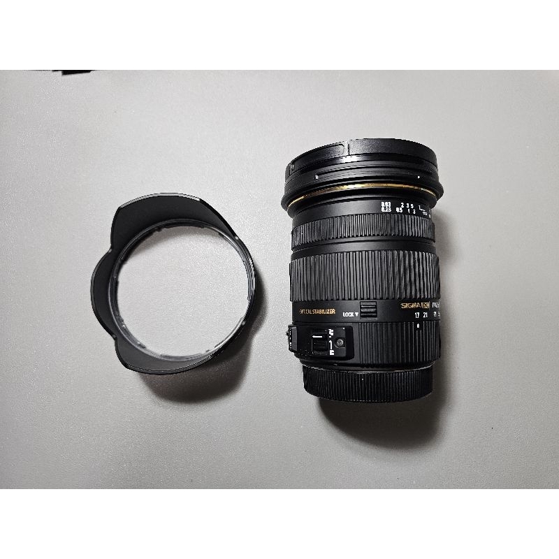 SIGMA 17-50mm F2.8 EX OS HSM for Canon 盒裝公司貨 二手