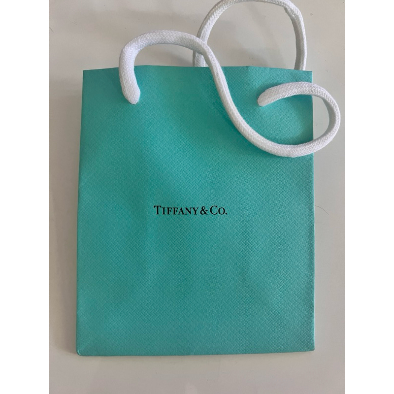 Tiffany &amp; Co 正品 戒指盒 紙袋