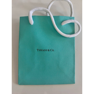 Tiffany & Co 正品 戒指空盒+紙袋+絨布袋