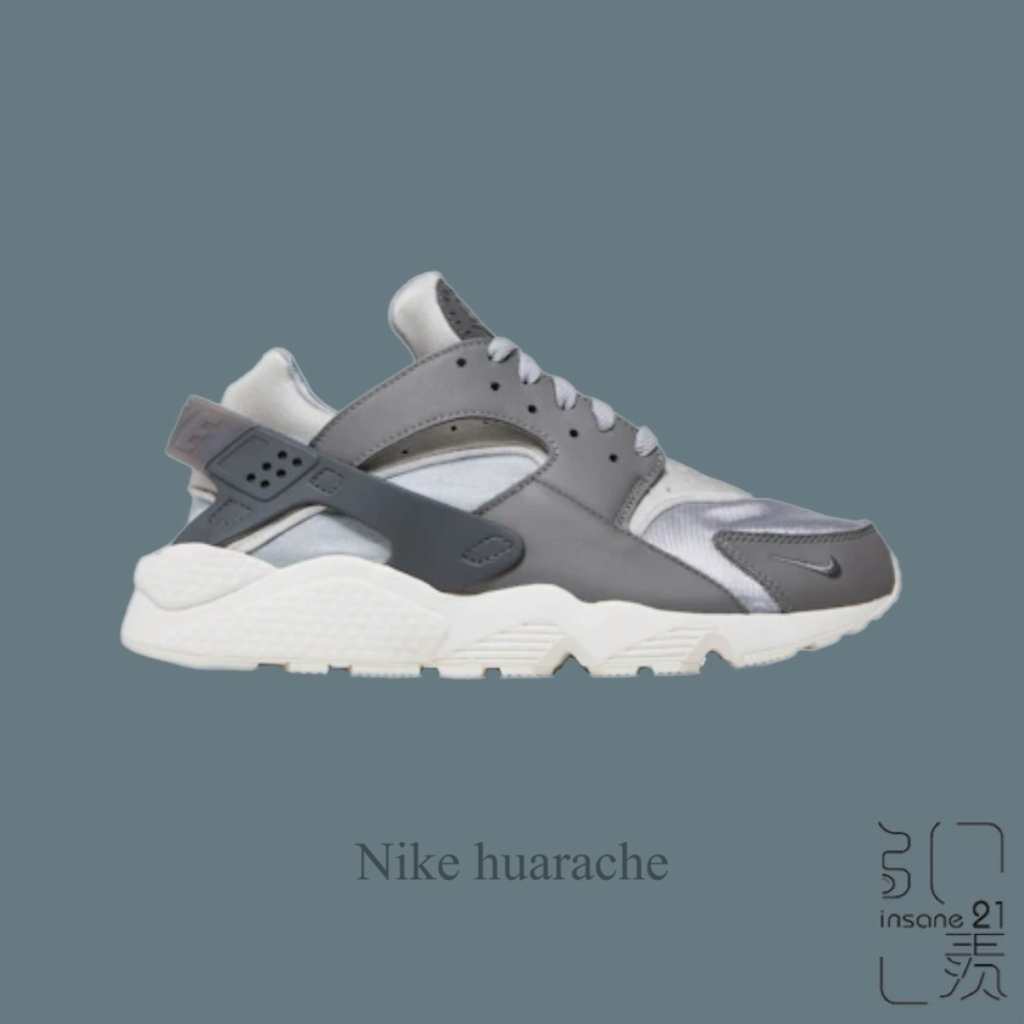 NIKE AIR HUARACHE "SMOKE GREY" 武士鞋 灰拼接 FB8988-001【Insane-21】