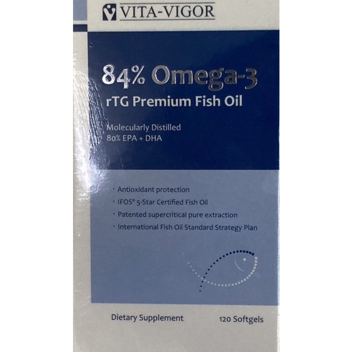 維格維佳 倍優頂級魚油  120粒 健康保健 營ˊ養食品 魚油補充