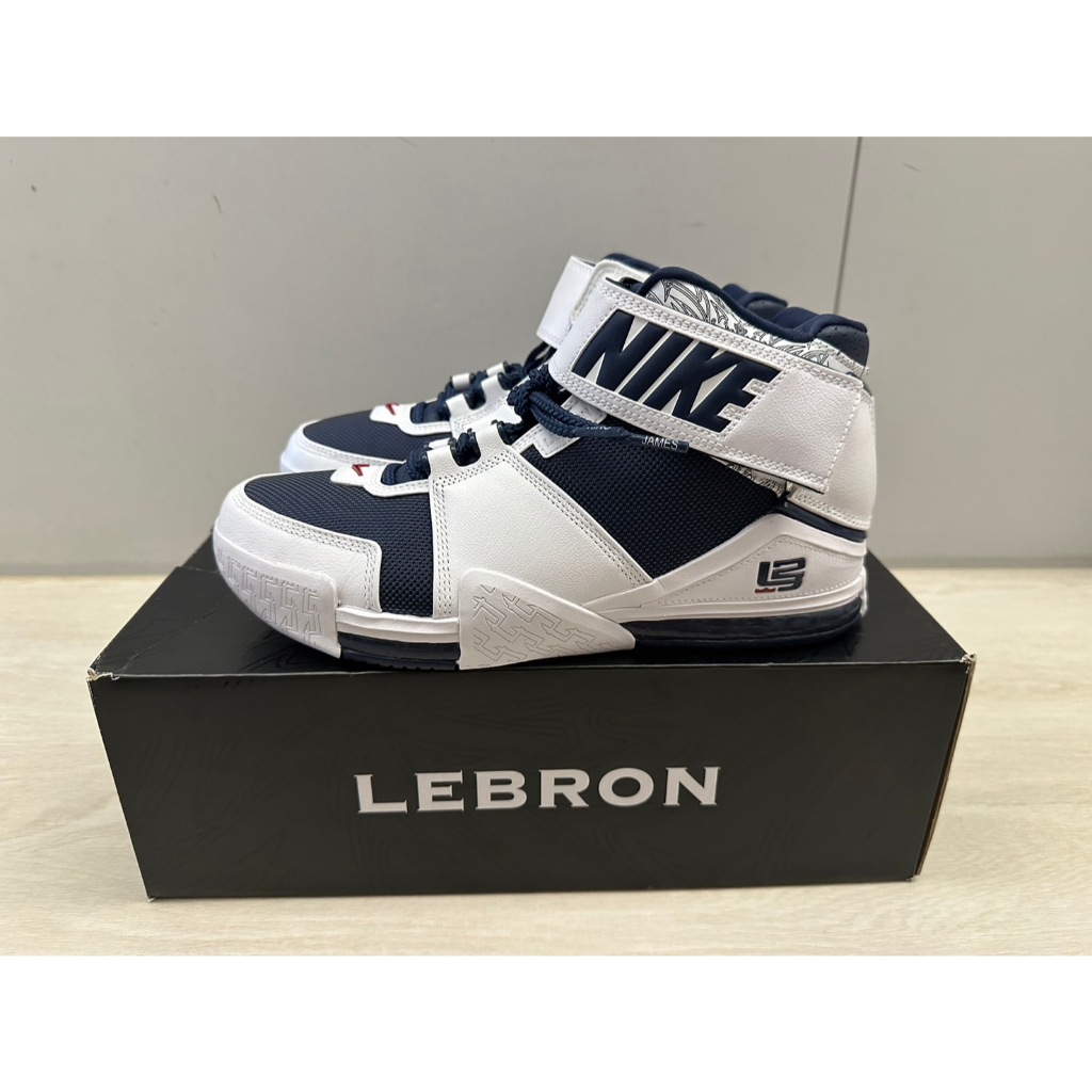 【S.M.P】NIKE LeBron 2 Midnight Navy 白藍 DR0826-100