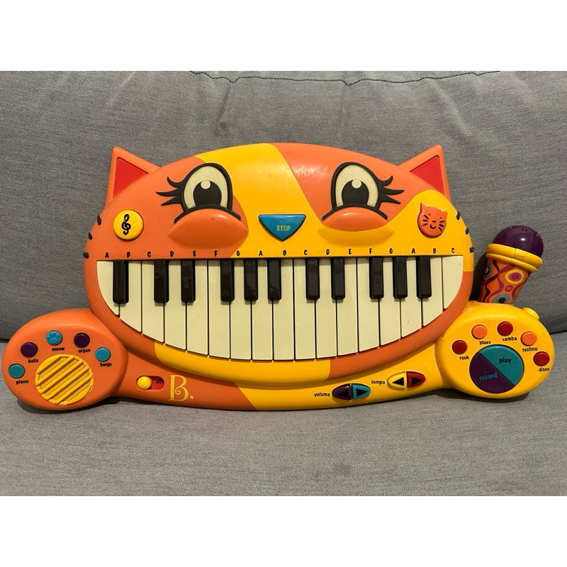 （二手）B toys大嘴貓鋼琴