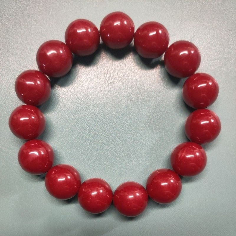 紅珊瑚手串(D159)-14 mm-台灣現貨