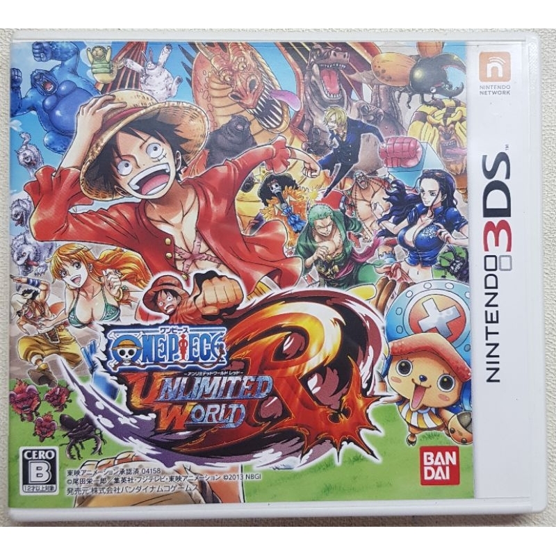 3DS 航海王 無限世界：赤紅 2DS 3DSLL NEW3DSLL NEW3DS NEW 2DSLL N3DS