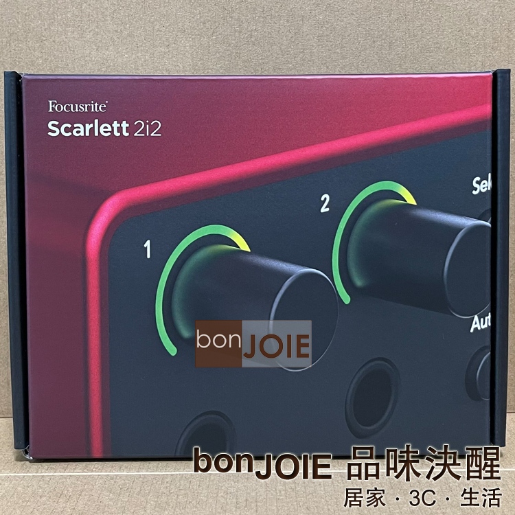 第四代 Focusrite Scarlett 2i2 ( 4th Gen ) USB 錄音介面 錄音盒