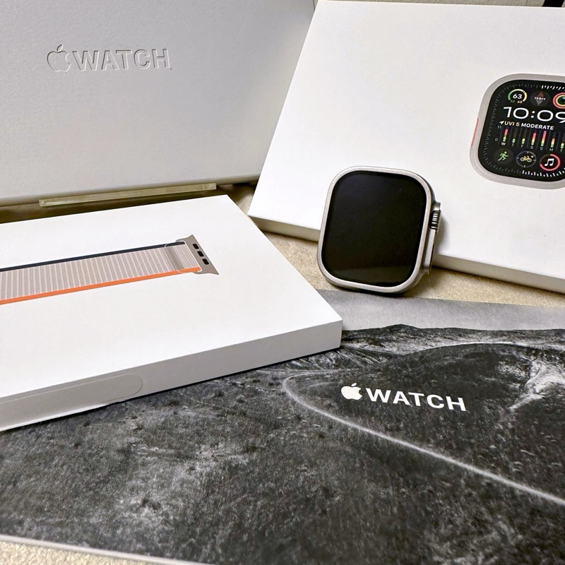 Apple Watch Ultra 2代 49mm 電池100%  保固至2024/12月 螢幕已貼保護膜