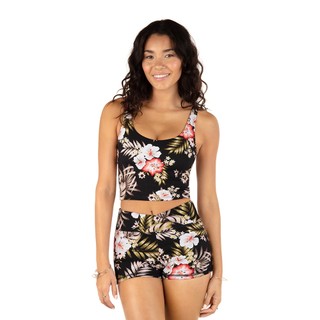 HURLEY｜女 HIGHLAND TROPICS MAX SHORT 泳褲