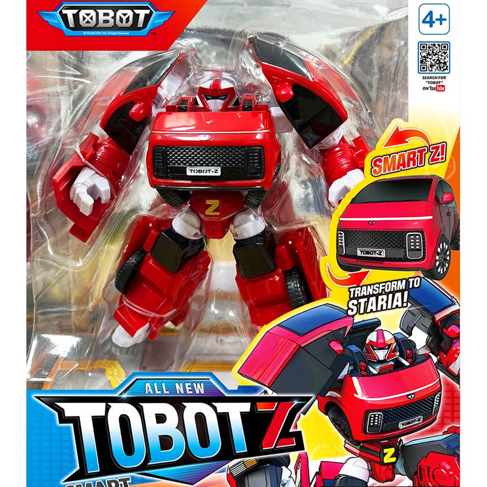 【免運 3C小苑】YT01164 中型 NEW TOBOT Z 機器戰士 韓國熱門 汽車變形機器人 機器人玩具 生日禮物