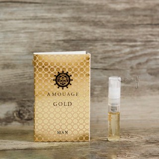 AMOUAGE 愛慕 黃金 一千零一夜 GOLD 男性淡香精 2mL 試管香水 可噴式