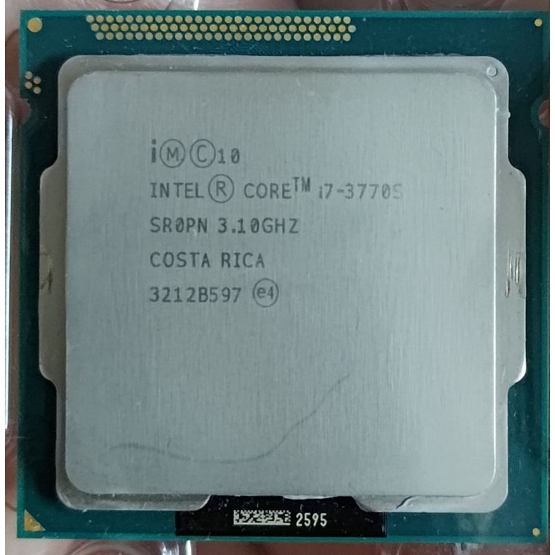 Intel® Core™ i7-3770S CPU 3th