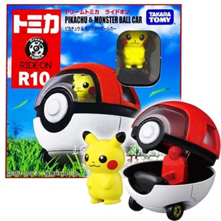 【HAHA小站】TM11943 正版 皮卡丘寶貝球車 R10 寶可夢 夢幻小汽車 騎乘系列 Dream TOMICA