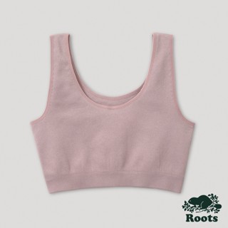 【Roots】女裝-城市悠遊系列 羅紋短版背心