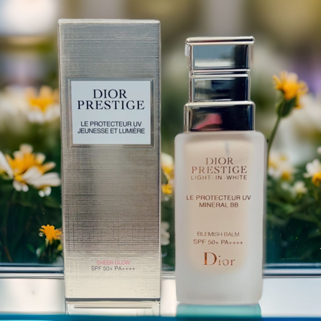 DIOR 迪奧 精萃再生光燦煥白隔離霜 精萃再生光燦全效BB霜 潤色防曬 抹防護＆抗老–SPF 50+ PA++++