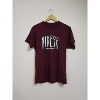 Nike SB T恤【CW1455-638】酒紅