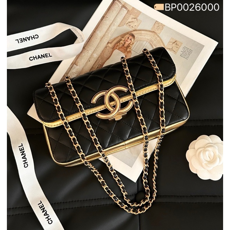 Badie Lovely 二手精品包包❤️‍🔥 Chanel 埃及系列 雙蓋 CF 香奈兒包包 時尚 精品 高級