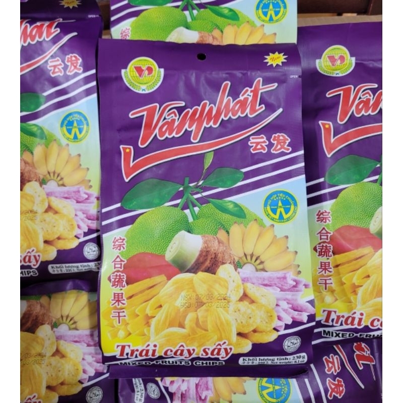 越南 VANPHAT 雲發 綜合蔬果乾 230g
