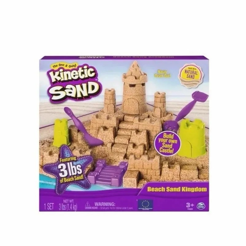 現貨🇸🇪瑞典 Kinetic Sand-動力沙海灘沙堡遊玩組