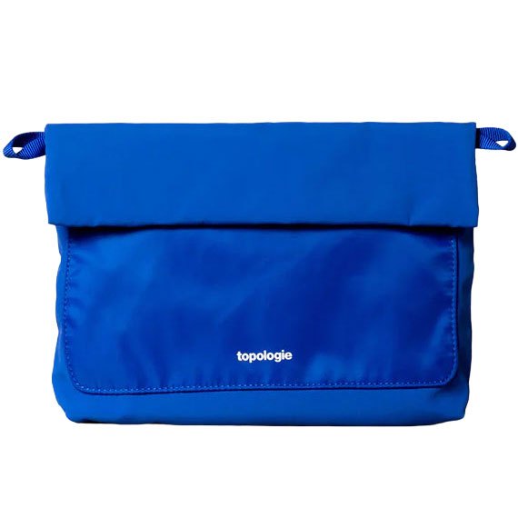TOPOLOGIE - Musette 中型摺疊 輕質抗撕裂 斜背包 貼身包 側背包 (未來藍 BLUE LIGHT)