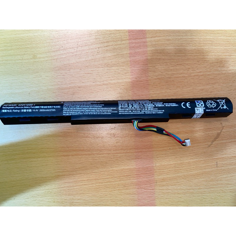 ACER宏碁ASPIRE E 15 K50-20-575N筆電用副廠電池 電池型號AS16A5K