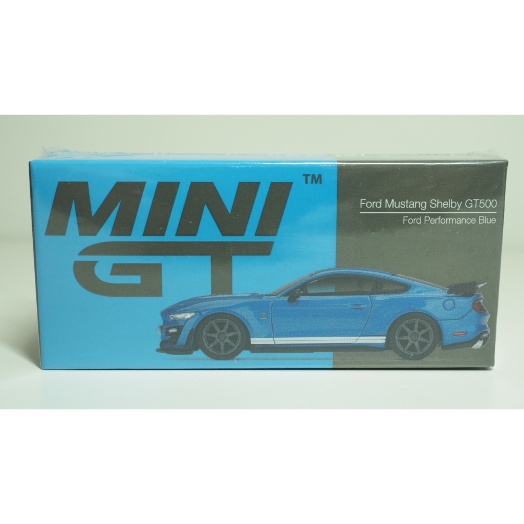 TSM MINI GT 1/64 Ford Mustang Shelby GT500 Blue #268  現貨 全新