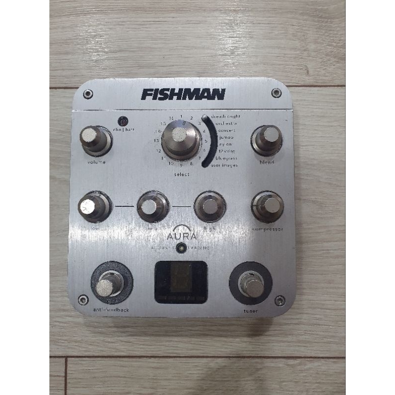 FISHMAN Aura Spectrum DI Preamp 效果器 前級擴大機 電吉他