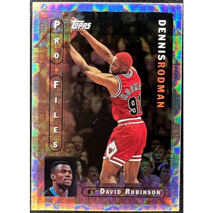 NBA 球員卡 Dennis Rodman 1996-97 Topps Pro Files