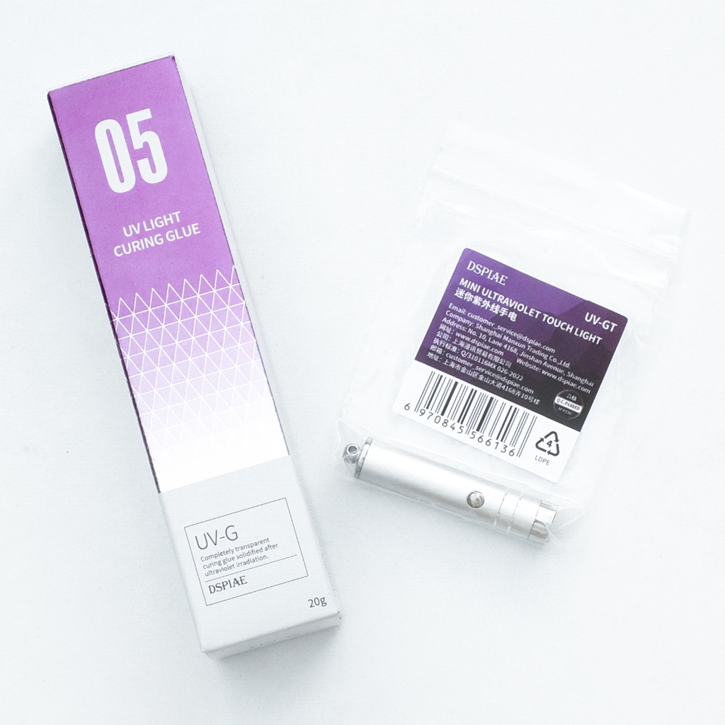 [从人] 迪斯派 DSPIAE UV-G 光固無影膠 UV-GT 紫光手電筒 UV膠 UV燈 透明膠 光固化 無痕膠