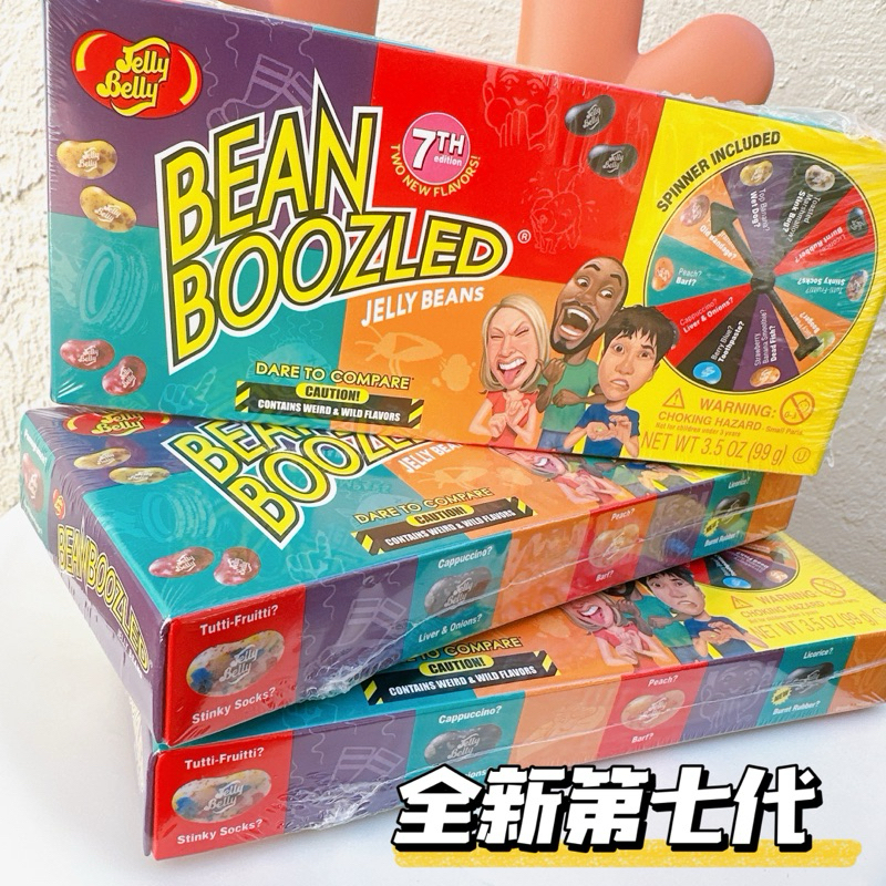 【J&amp;T代購】現貨‼️第七代搶先賣 Jelly Belly Bean Boozled 雷根糖 怪味糖 罐裝