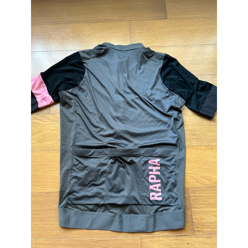 出清二手 Rapha Pro Team 灰色 男車衣 M 無牌袋