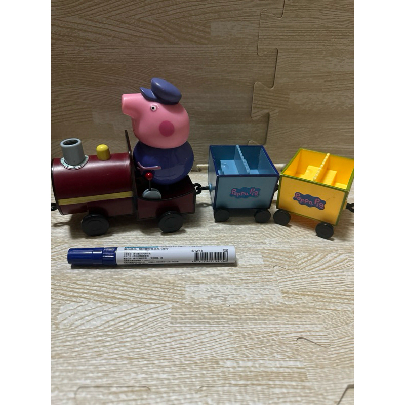 二手玩具 佩佩豬玩具（配件如圖，有污，有落漆）