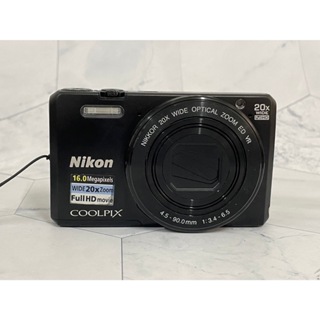 【時光藏寶閣】Nikon Coolpix 尼康 數位相機 S7000 wifi功能 9成新 傻瓜相機 小紅書 自拍相機
